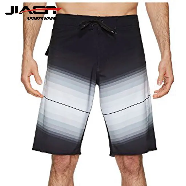 Custom wholesale pantone color waterproof 4 way stretch beach pants canadian board shorts for men