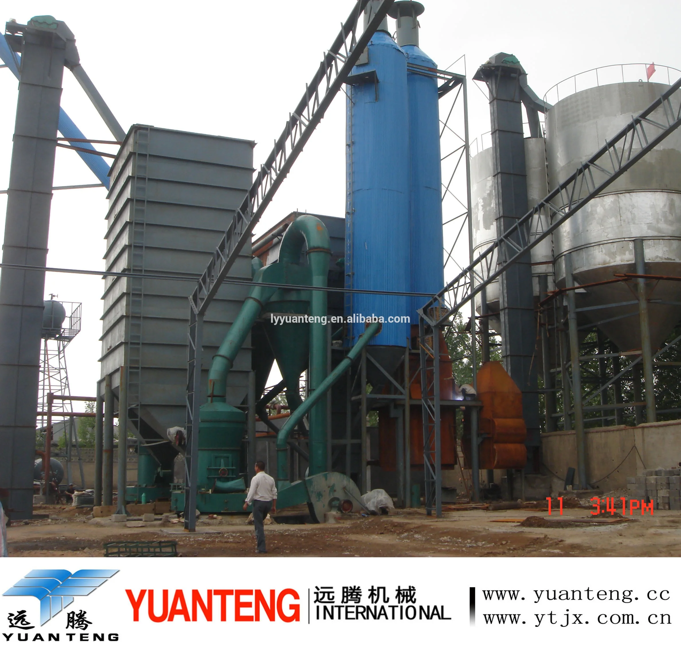 
Gypsum powder production line 2300 tons one day 