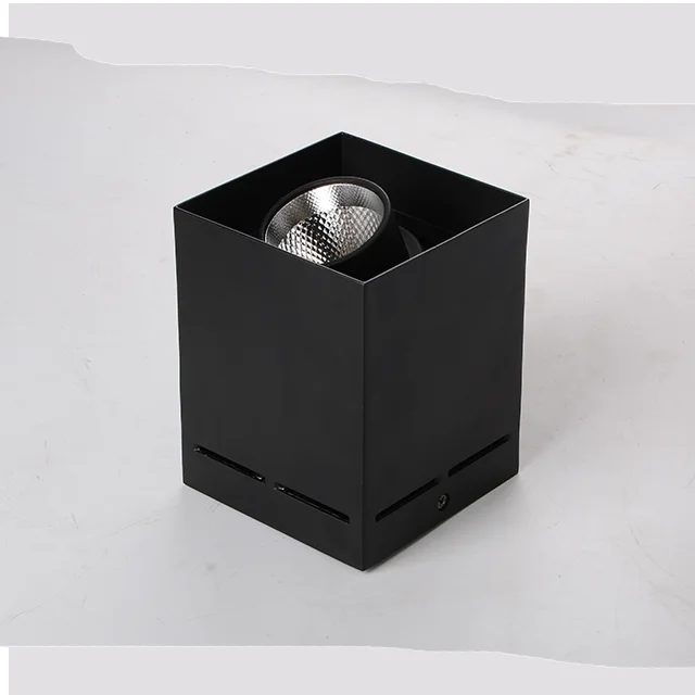 ceiling square surface down light 20 watt Quartet Surface mounted square cob 18 watt led downlight With CE RoHS