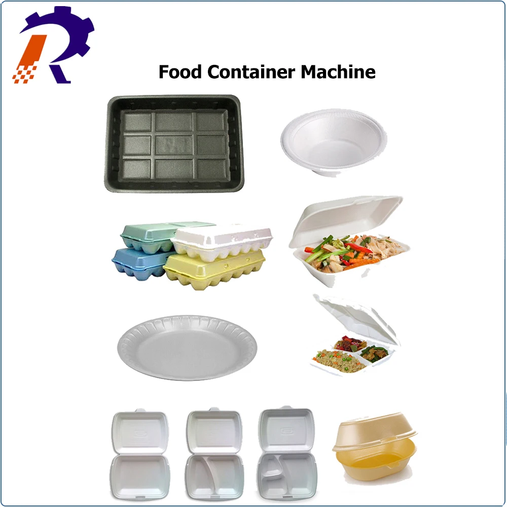 Послепродажное обслуживание, производственная линия одноразовых контейнеров для закусок, машина для вспенивания пластин