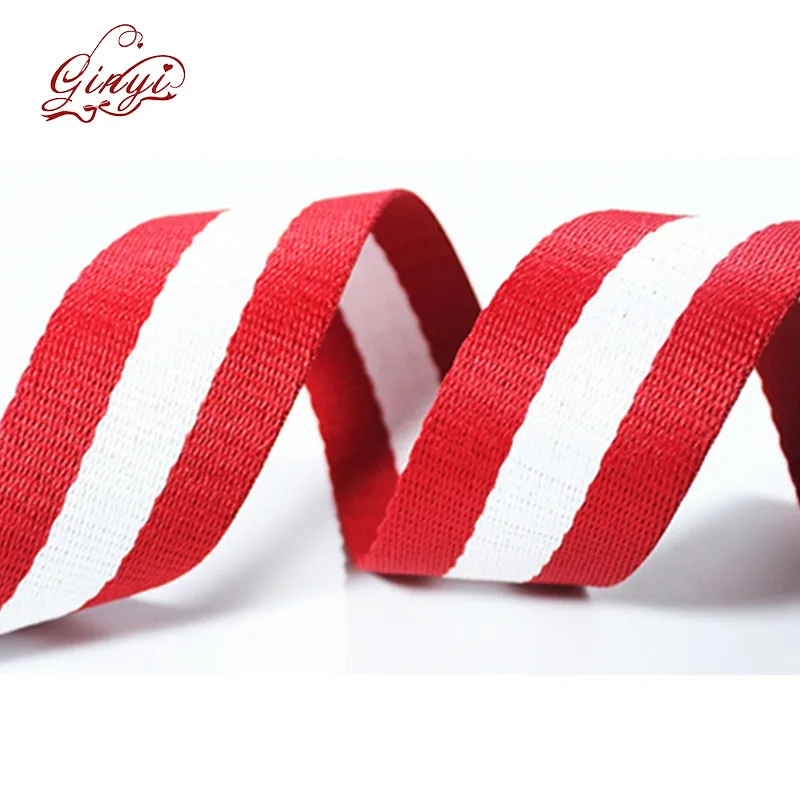 Nylon Webbing Strap,nylon Webbing for Backpack/bags/seat Belt/pet Leash Polyester / Nylon or Customize Woven ISO9001:2000 GINYI