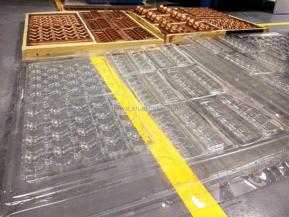 Двойная станция пластиковая блистерная формовочная машина с двумя головками ZY-68SP