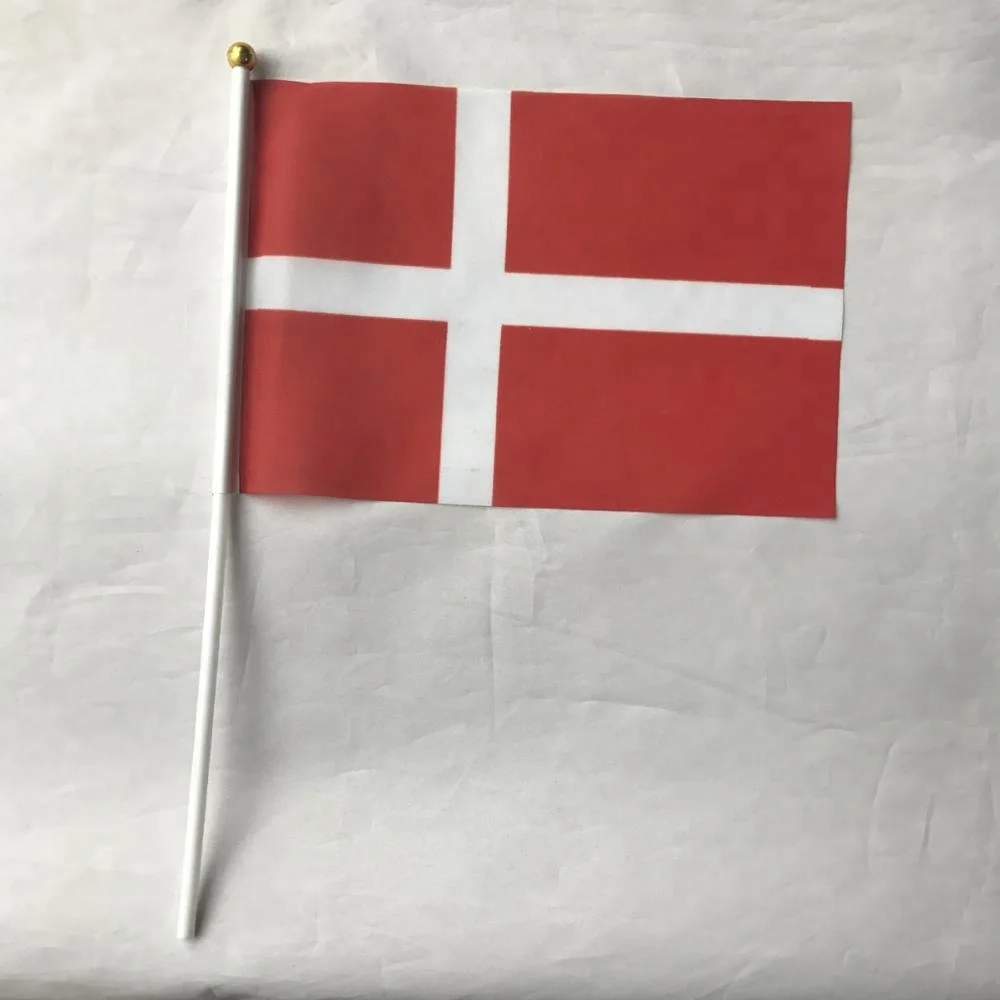 2*3ft Polyester Denmark Flag Economy Stock Budget-friendly National Banner