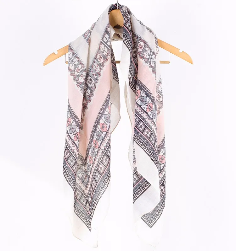 Rulan on sale polyester printing hip hop square scarf
