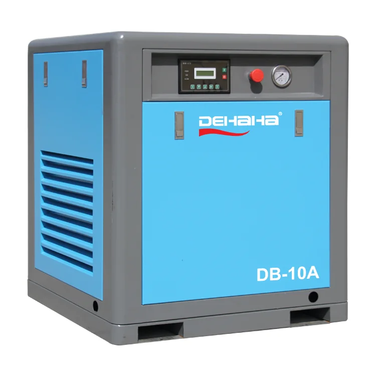 
 7.5kW винтовой компрессор с преобразователем частоты, Китай Compresor De Tornillo Rotativo 10hp  