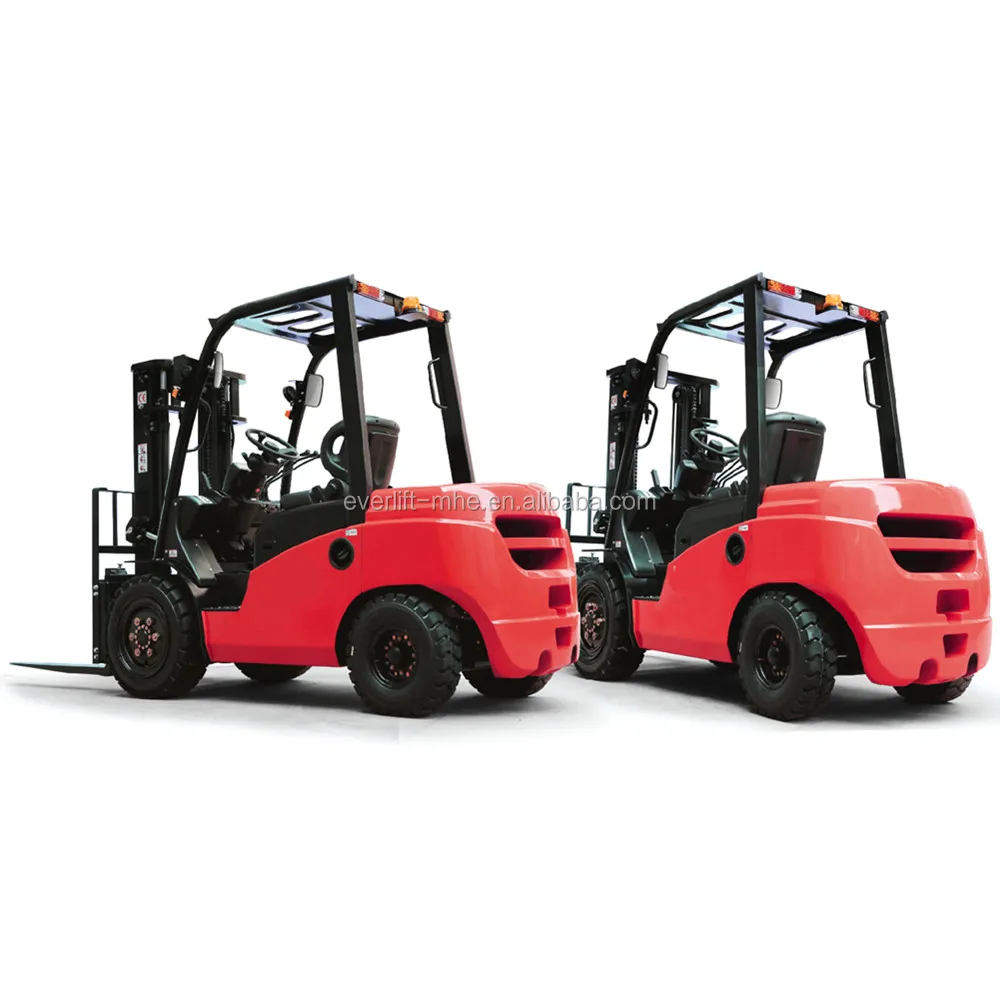 1.5ton 1.8ton 1500kg 1800kg 3 stage mast Diesel forklift with mitsubishi engine