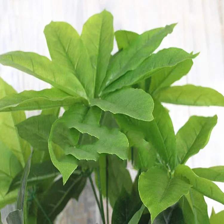 Ornamental artificial pachira money tree plant large outdoor bonsai trees landscape trees