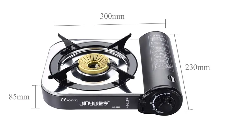 Портативная газовая плита для путешествий на открытом воздухе мини-плита готовка барбекю Варочные панели Бутановая