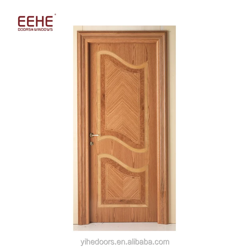 Nigeria swing steel wooden door