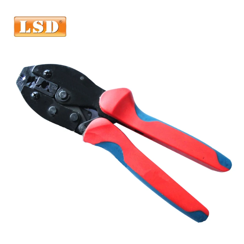 Spark plug wires crimping tool LY-2048 ratchet crimp tool for crimping and stripping spark plug wire hand crimping plier crimper