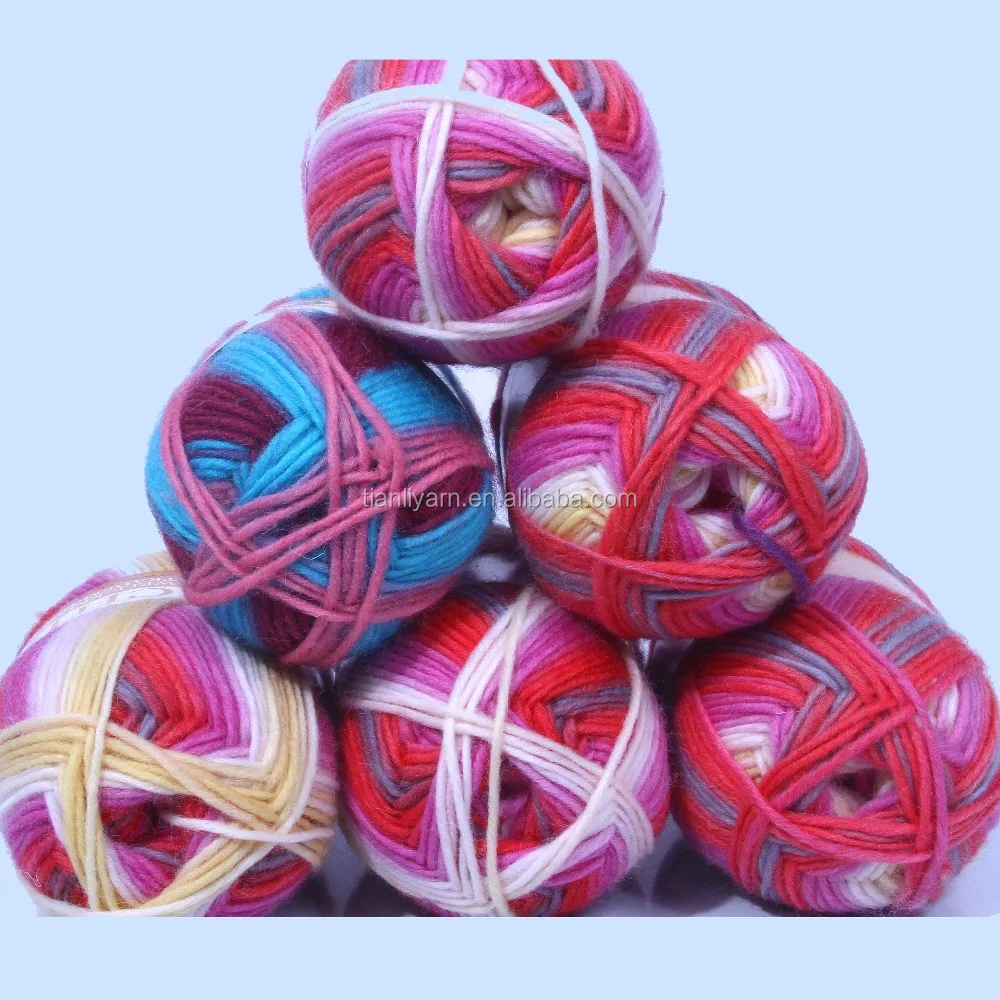 
Hot sell knitting blend 100% hand knitting yarn TL-05 