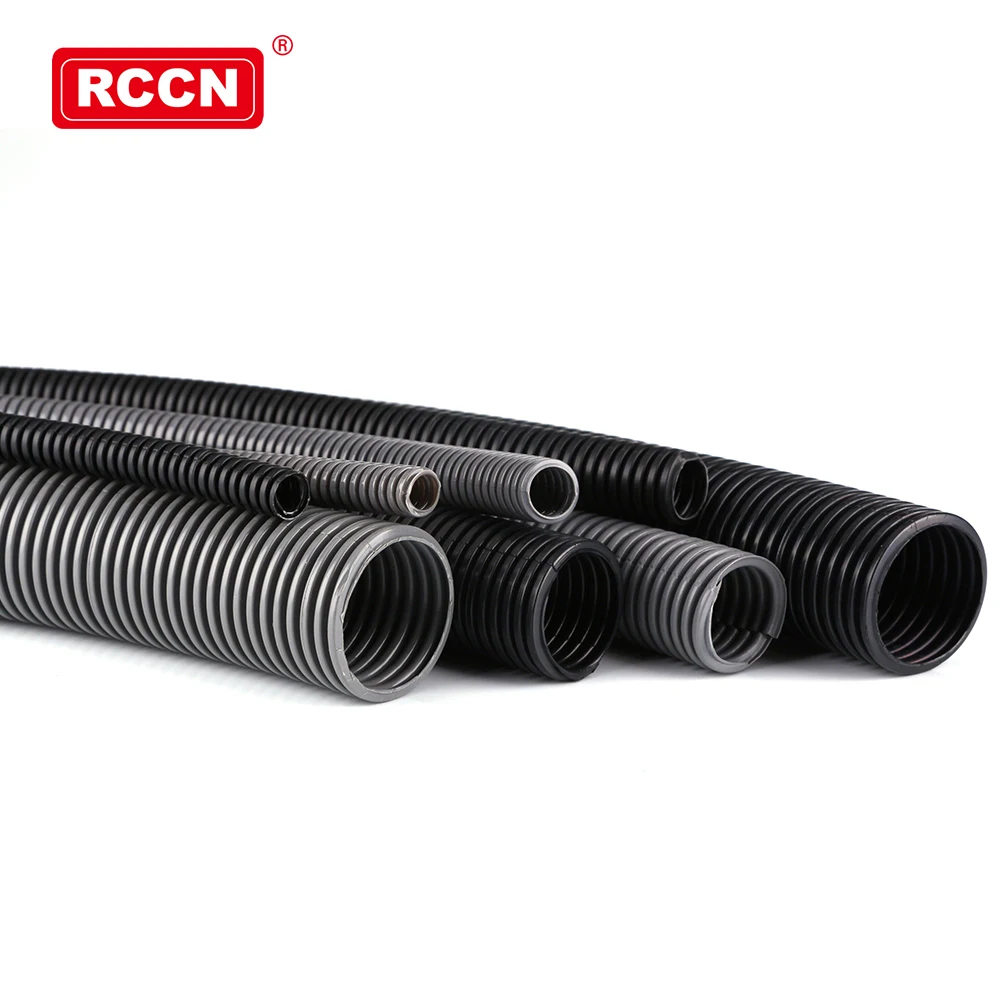 
High Quality Pvc Slotted Flexible Corrugated Electrical Conduit Pipe 