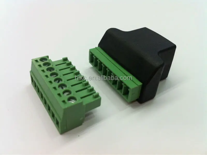 RJ45 8P8C female splitter