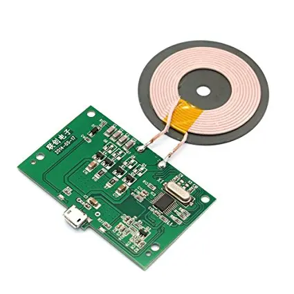 Высокое качество qi Стандартный 1 катушки беспроводной зарядное устройство передачи Универсальный зарядки PCBA