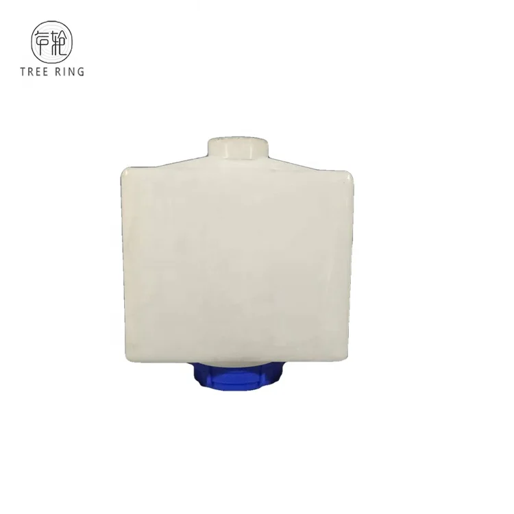 PE Food Grade  20liter Rectangular Cone Bottom Small Dosing Tank For Car Renovation Water Storage