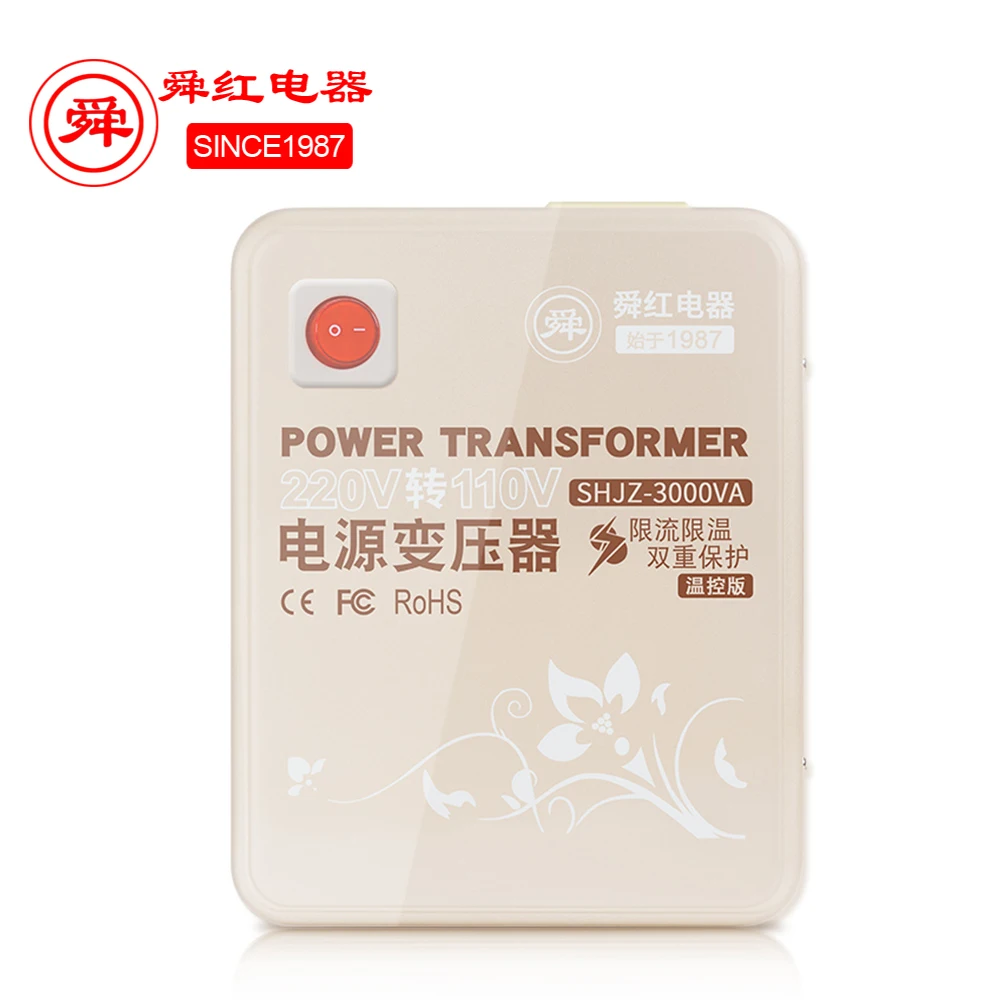 220 110 трансформатор напряжения 220 В до 110 В Автоматическая Step Down автоматического регулирования