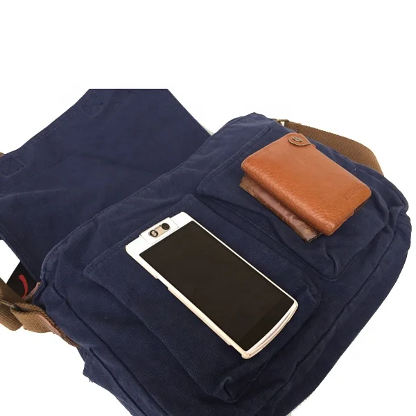 2361 Washed Casual Canvas Men Cross Body Messenger Bags Crossbody Bags for men