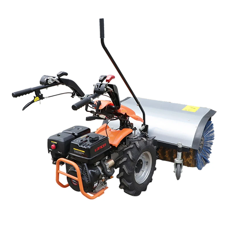 China brand gasoline power broom sweeper with 5% off factory price