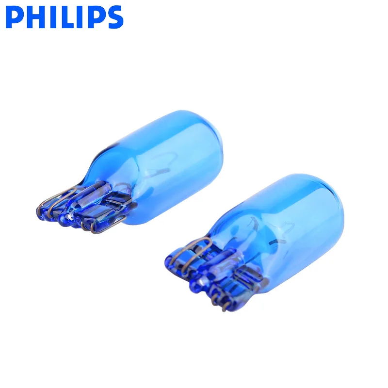 Philips H11 12V 55W Crystal Vision 4300K Halogen Bulbs Bright White Light Car Lamps Stylish Look UV Resistant 12362CVSM, Pai
