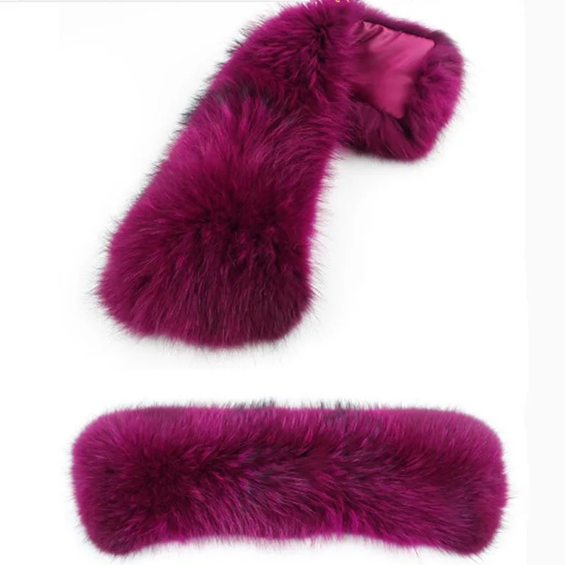 Hot Selling Large Women Jacket Raccoon Dog Fur Collar