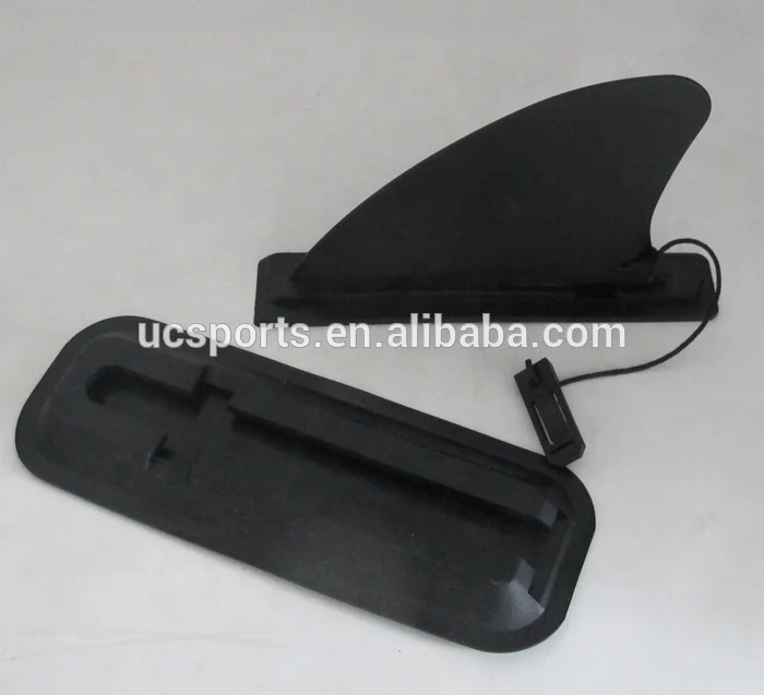 Removable Small Single Surf Fins for inflatable Stand up paddle board, inflatable surfboard Center fins