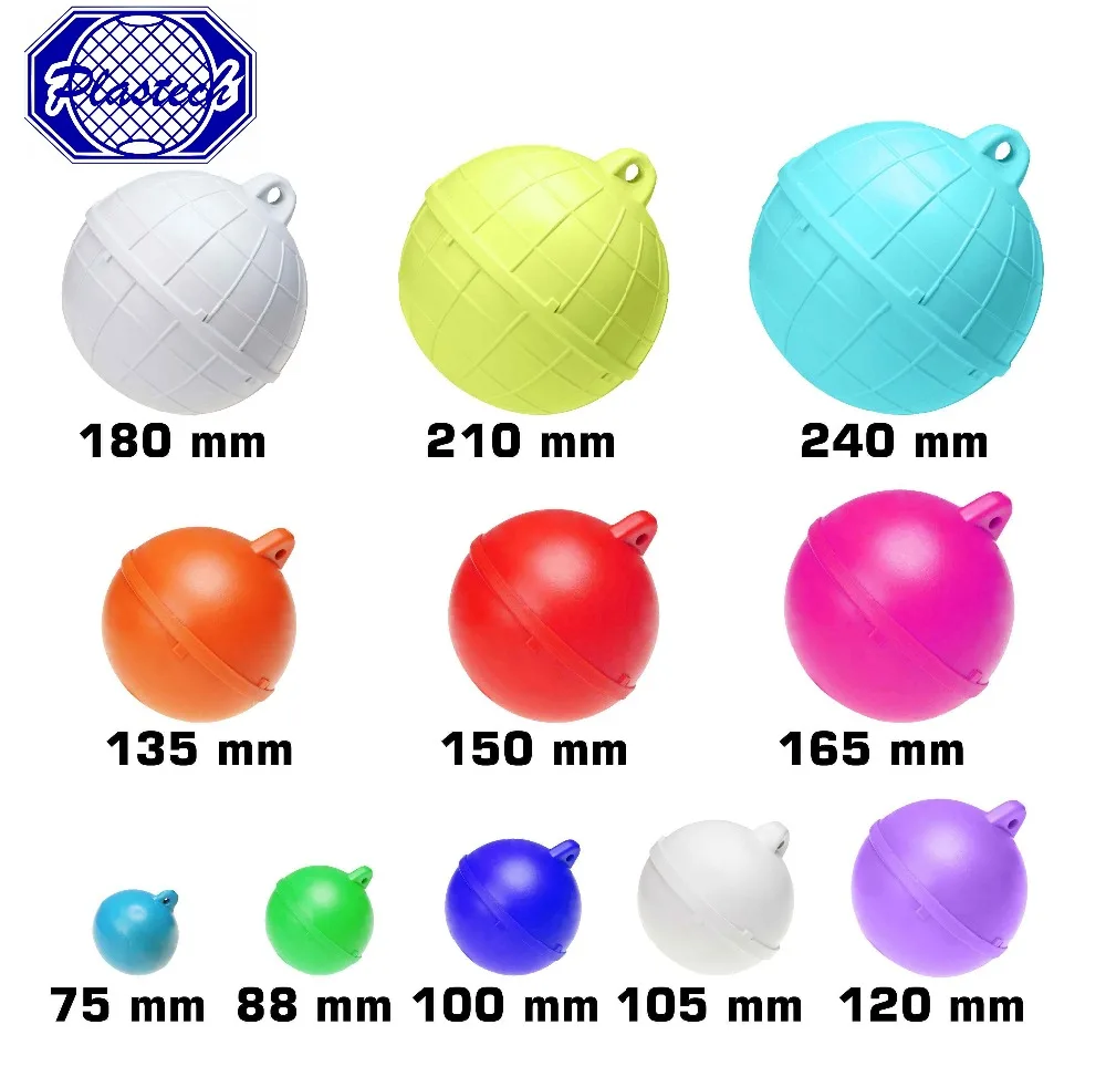Commercial Fishing Single Knob Marine Buoy Ball Float