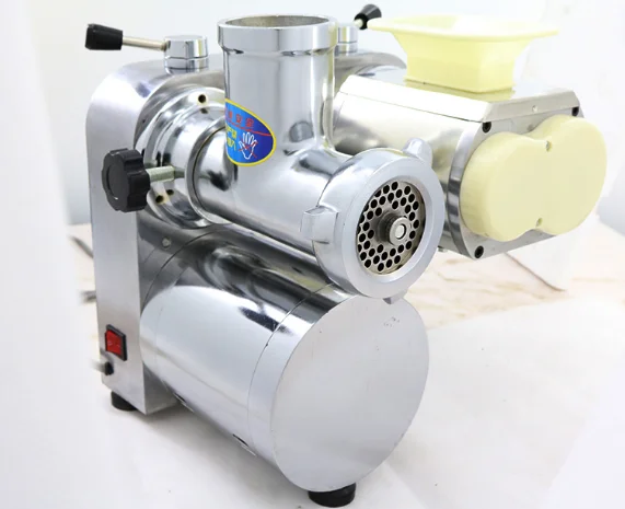MGC-12/22 table Electric meat grinder and cutter,  fresh meat cutting and grinding machine with sausage tubes
