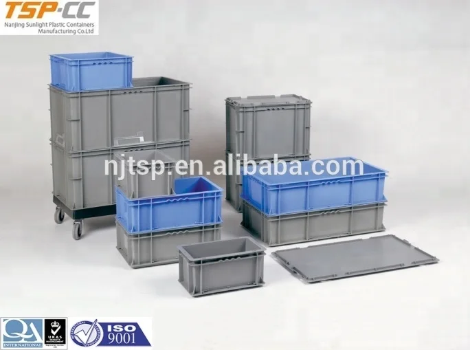 
Cheap price stacking moving container plastic logistic box 
