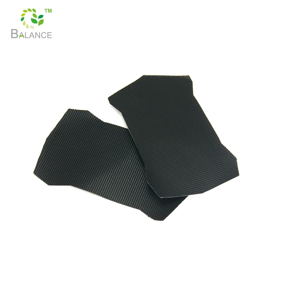 Ultra thin plastic injection hook and loop rubber adhesive