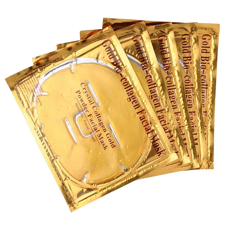 Wholesale 24k Pure Gold Face Mask Peel-off Moisturizing Collagen Crystal Facial Mask
