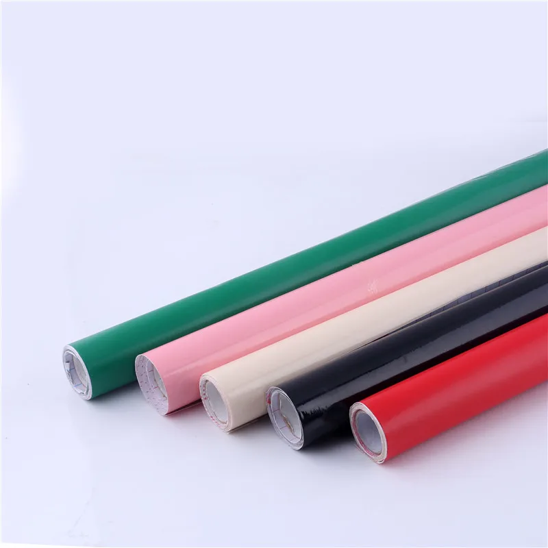 New High glossy PVC Self Adhesive removable Vinyl wall Sticker wall covering 3d wall paper Roll