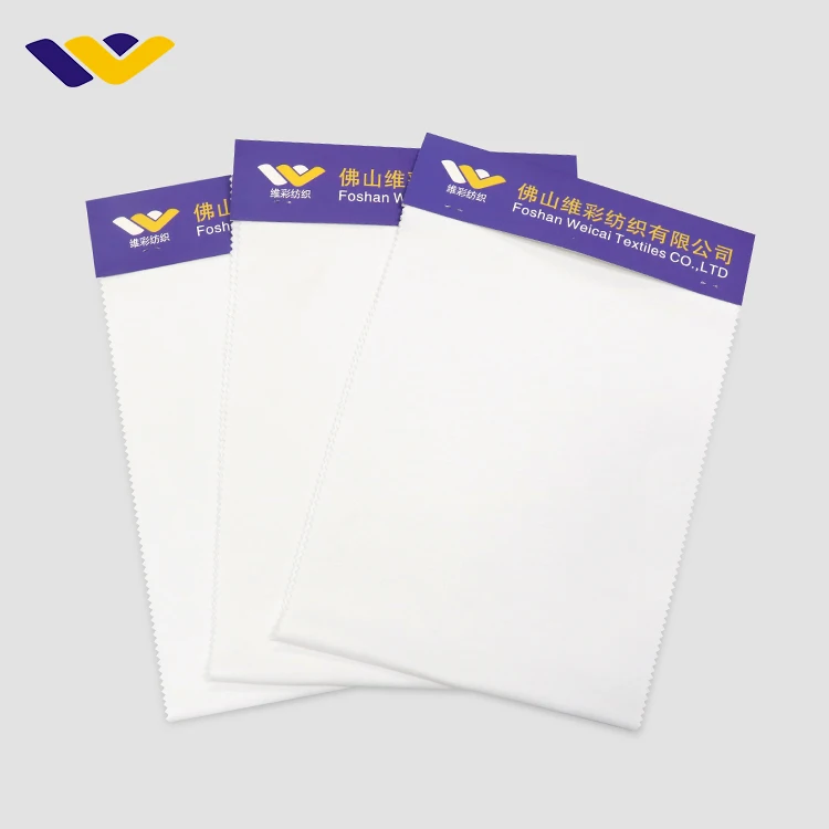 32s Plain dyed recycle knit interlock fabric Cotton Spandex shirting fabric Stock for cotton garment