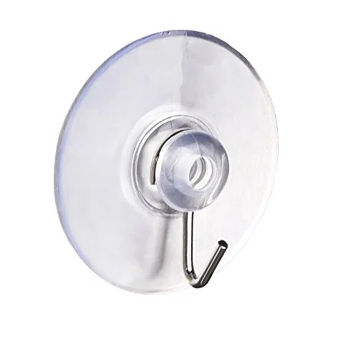 Amazon hot sale 45mm diameter metal suction cup hook for glass