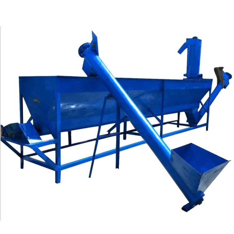 pet bottle washing line/waste plastic recycling machine