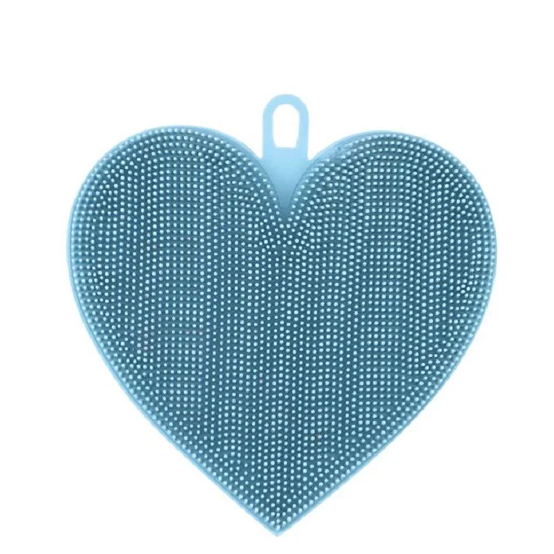 
Silicone Dish Sponge Washing Brush Scrubber Household Cleaning Sponges 