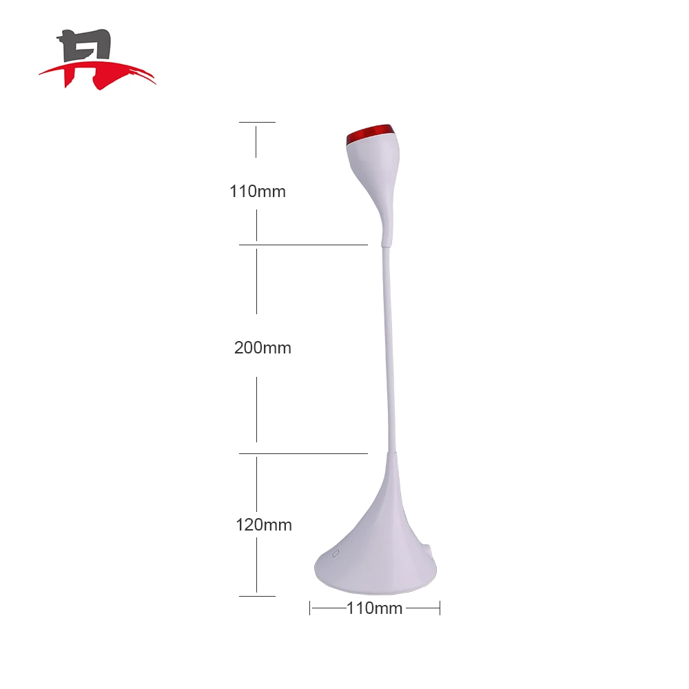 14 LED USB Rechargeable Portable Desk Lamp Adjustable Led Reading Light