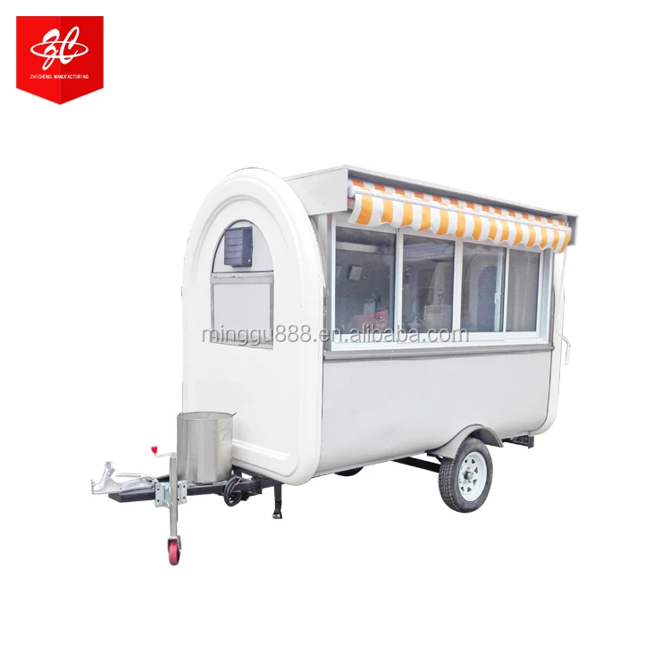 Мобильная тележка shanghai zhicheng hina, прицеп, машина для пончиков, фургон для еды, производитель Филиппин для продажи, фургон для еды