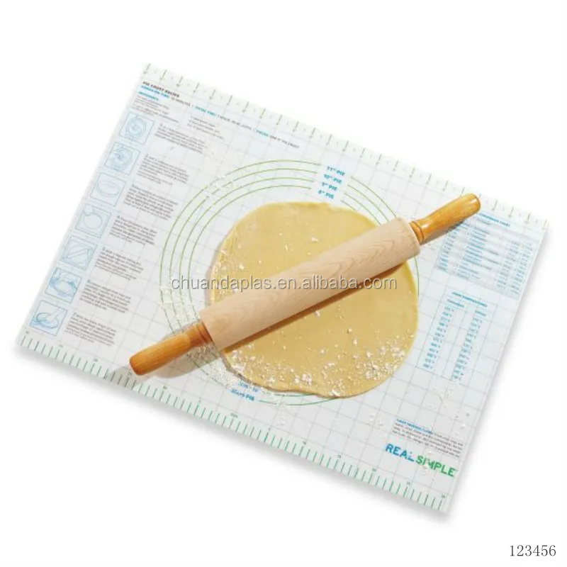 BSCI Audited factory New products 2019 non-stick Anti-slip silicone pastry mat set