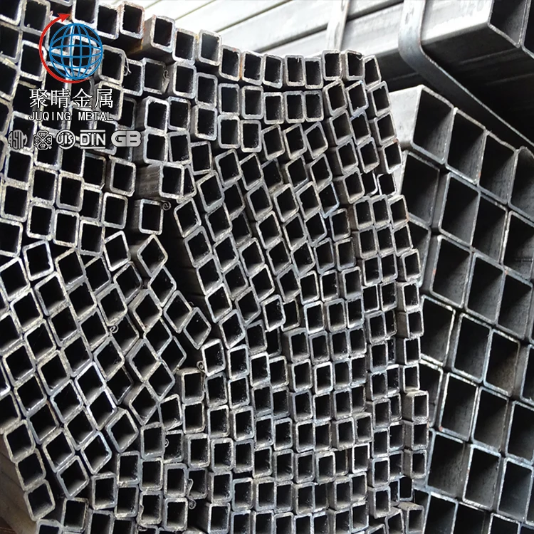 New square hollow section galvanized pipe MS tube size