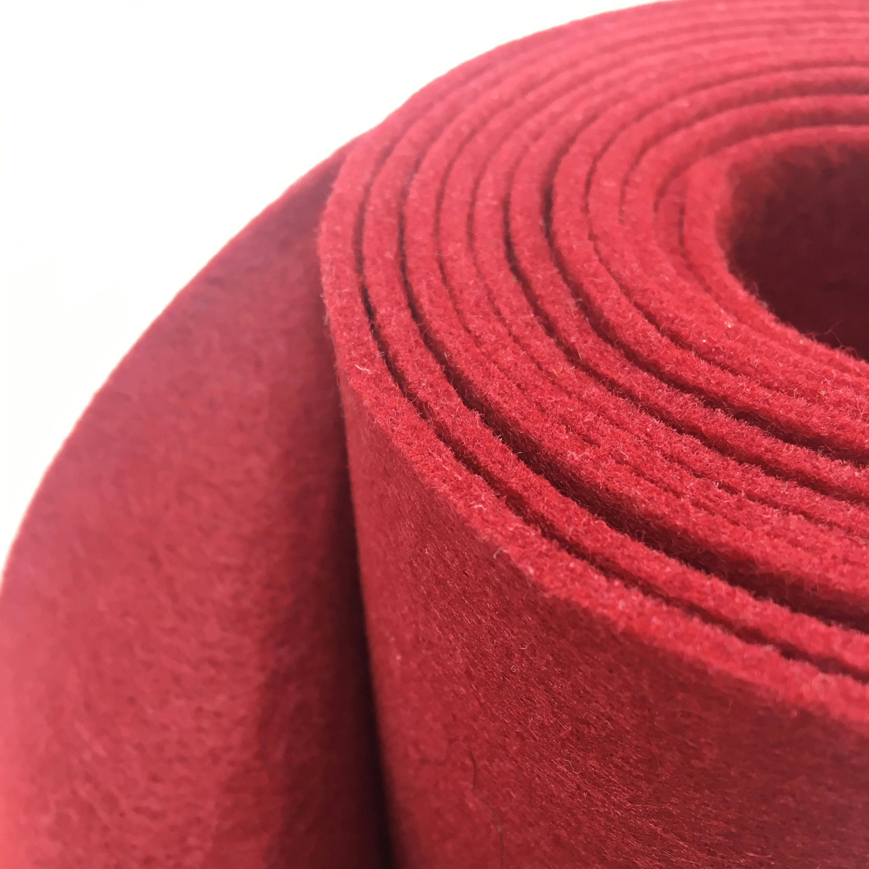 China Big Factory Good Price chemical fiber polyester needle punched felt carpet yarn nonwoven fabric for speaker box wholesale