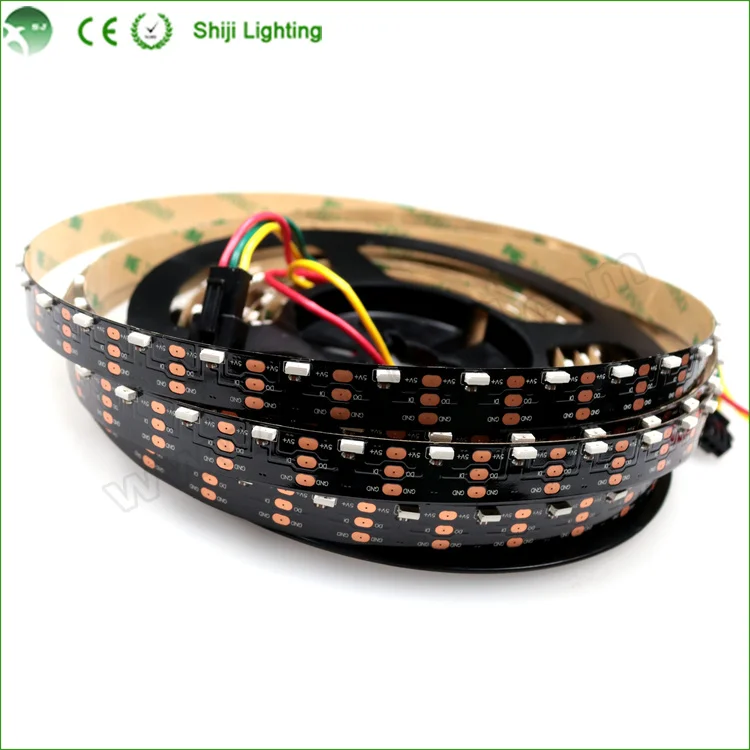 waterproof side view smd led 4020  335 sk6812 ws2812b 4020 addressable  led strip kit outdoor for building 5m