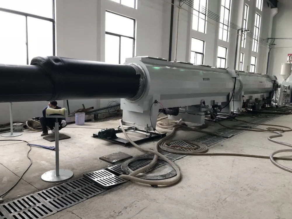 BEION Plastic Machine Super-Cooling high speed 16-2400MM Water & Fuel gas supply Multi-layer HDPE/PE pipe extrusion line