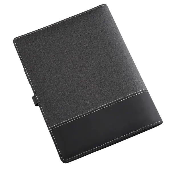 
planner diary notebook with power bank and usb flash drive 