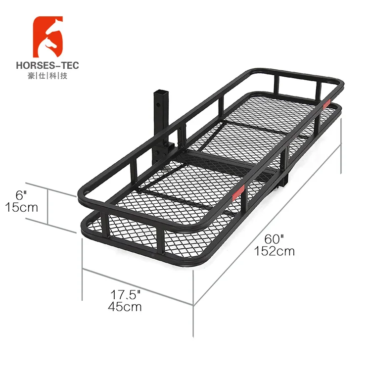 
Universal folding car rear mounted luggage carrier cargo basket 