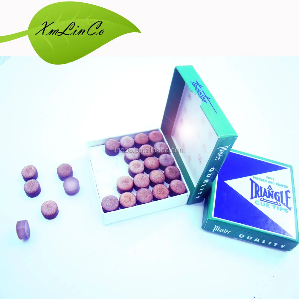 Оригинальные треугольные наконечники для бильярда 14 мм импорт из США
