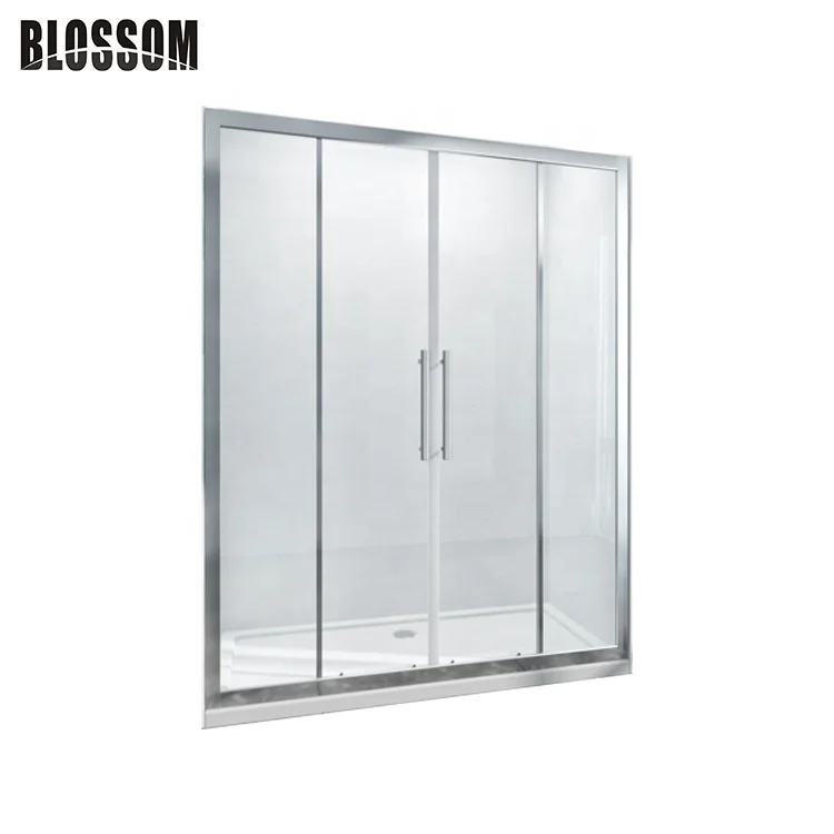 Hangzhou Bathroom 6mm Glass Cheap Prices Sliding Shower Door