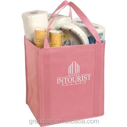 
promotional non woven polypropylene tote grocery bag 
