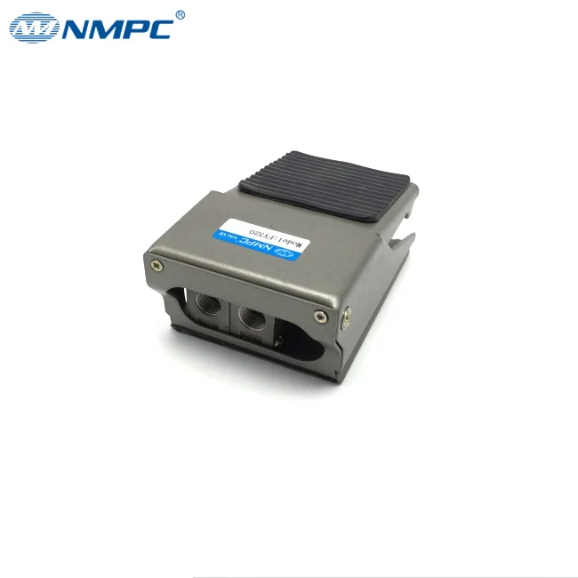 NMPC Brand 3 Way Alloy Material Pneumatic Air Foot Valve SOLENOID VALVES Pneumatic Control Standard FV320 Foot Operated Valve
