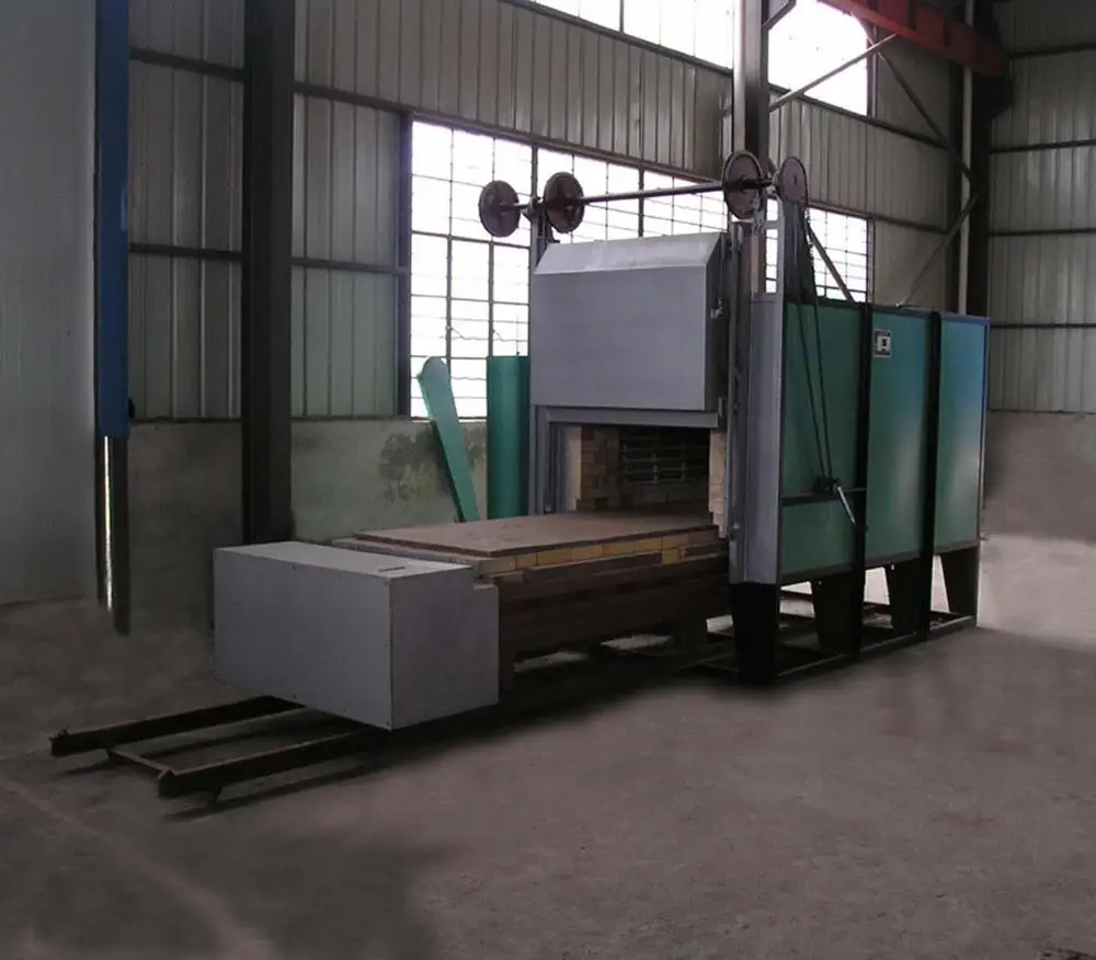 Bogie type 950 degree Resistance Annealing Furnace large workpiece heat treatment furnace oven