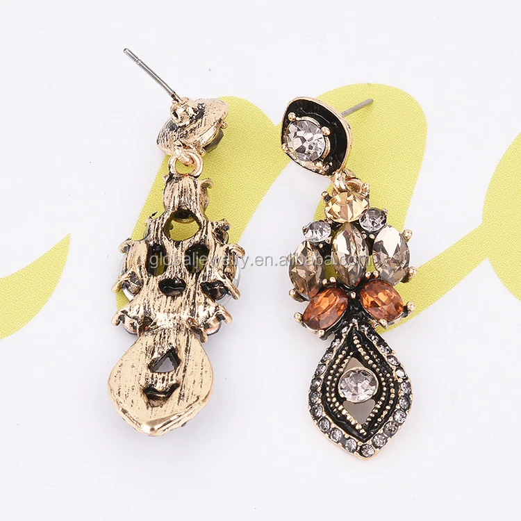 
Vintage Crystal Earring Long Earring Hot Sale Earring 